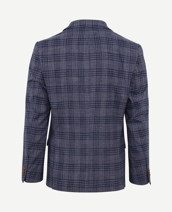 Colbert heleen ruit donkerblauw