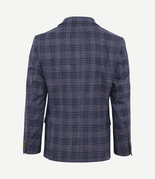 Colbert heleen ruit donkerblauw