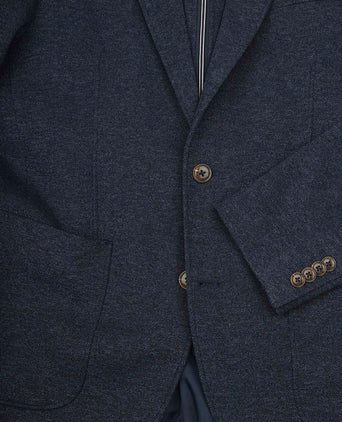 Suitable colbert inlay lommer donkerblauw