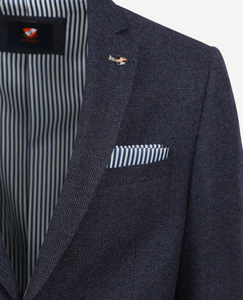 Suitable colbert leek donkerblauw