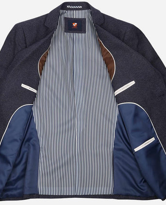 Suitable colbert leek donkerblauw
