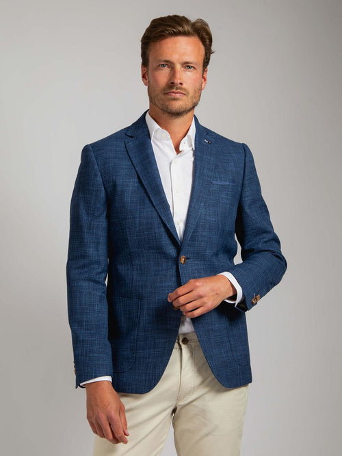 Suitable colbert leek jeans blauw