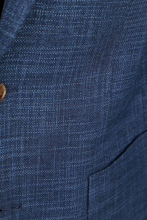 Suitable colbert leek jeans blauw