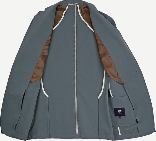 Suitable colbert lind steel green