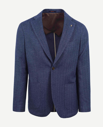 Suitable colbert lugano donkerblauw