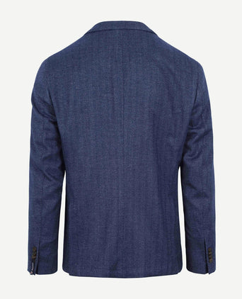 Suitable colbert lugano donkerblauw