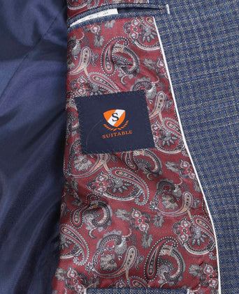 Suitable colbert royal blauw