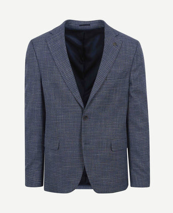Colbert royal blauw ruiten
