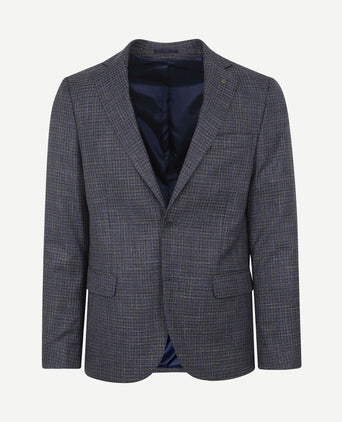 Colbert royal bruin blauw