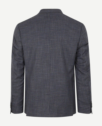 Colbert royal bruin blauw
