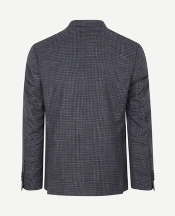 Colbert royal bruin blauw