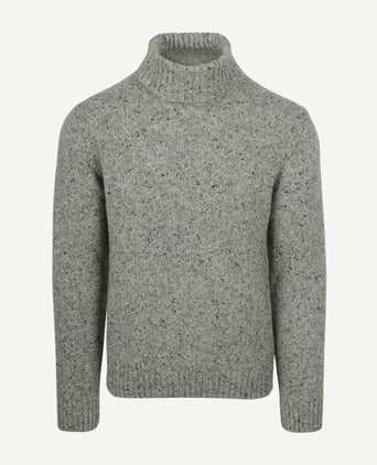 Coltrui donnegal tweed eco wool grijs