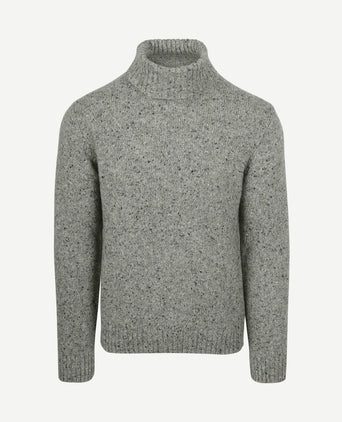 Coltrui donnegal tweed eco wool grijs