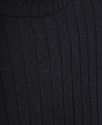 Suitable coltrui rib merino donkerblauw | Slim-fit