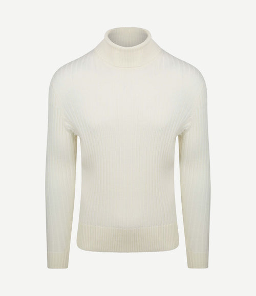 Coltrui rib merino off white