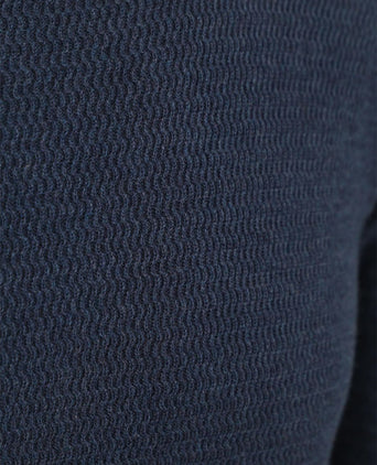 Suitable coltrui structure melange donkerblauw | Regular-fit