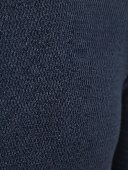 Suitable coltrui structure melange donkerblauw | Regular-fit