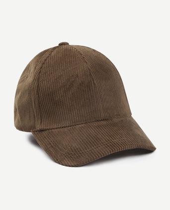Corduroy pet olijfgroen