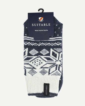 Suitable cosy home sokken donkerblauw