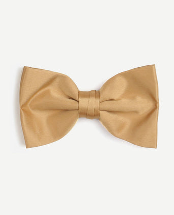 Cumberband strik pochet set goud