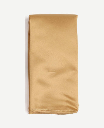 Cumberband strik pochet set goud