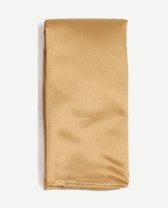 Cumberband strik pochet set goud