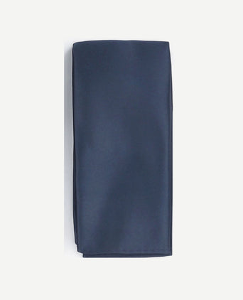 Cumberband strik pochet set donkerblauw