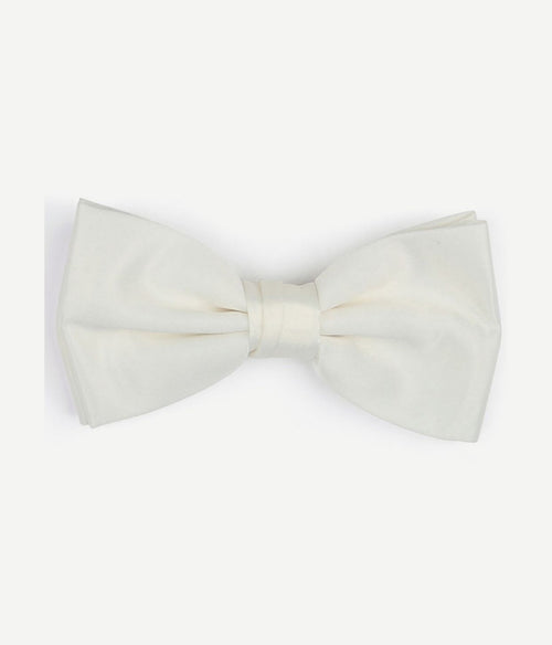 Suitable cumberband strik pochet set off white