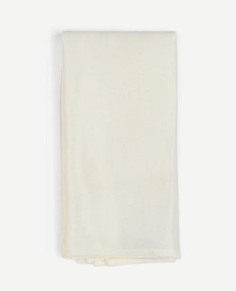 Suitable cumberband strik pochet set off white