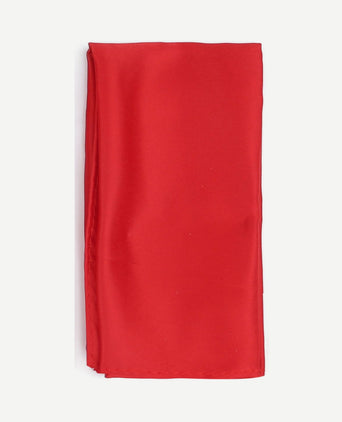 Cumberband strik pochet set rood