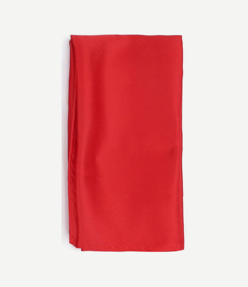 Cumberband strik pochet set rood