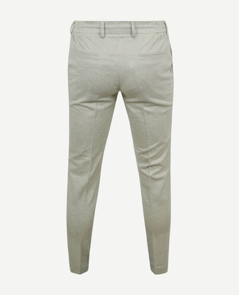 Suitable dace jersey pantalon lichtgroen | Slim-fit