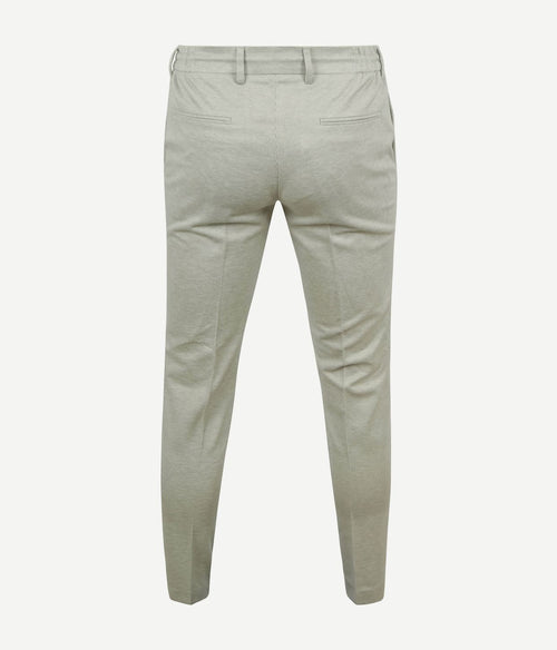 Suitable dace jersey pantalon lichtgroen | Slim-fit