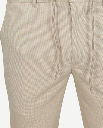 Suitable dace jersey pantalon sand | Slim-fit