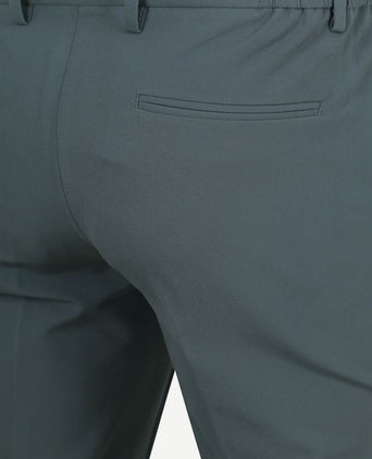 Suitable dace pantalon steel green | Slim-fit