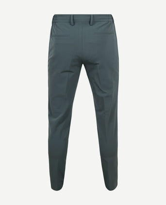 Suitable dace pantalon steel green | Slim-fit