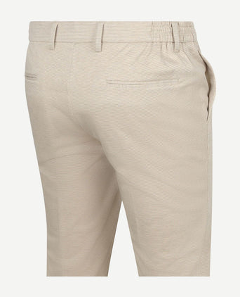 Das pantalon houndstooth sand