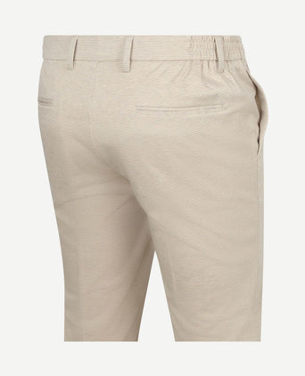 Das pantalon houndstooth sand