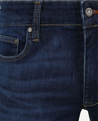 Suitable denm jeans donkerblauw