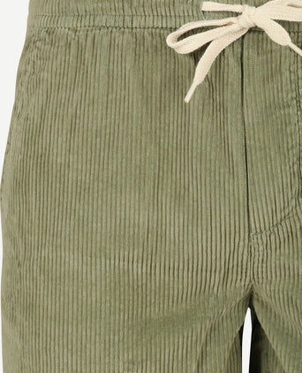 Detroit cord short groen