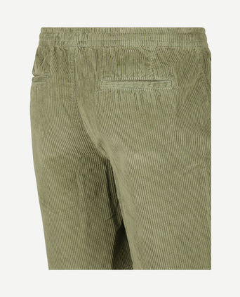 Detroit cord short groen