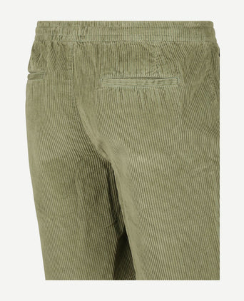 Detroit cord short groen