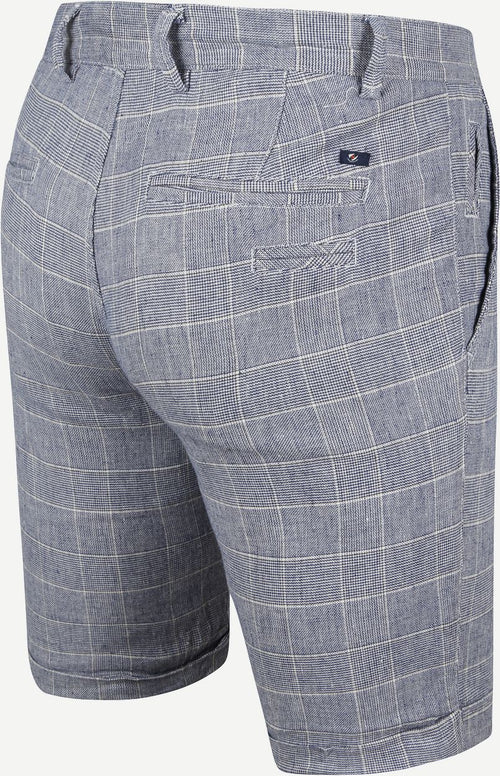 Suitable don short blauw geruit