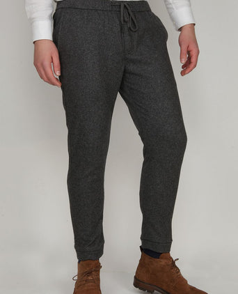 Suitable easky pantalon jersey antraciet
