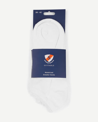 Suitable enkelsokken (3-pack) wit