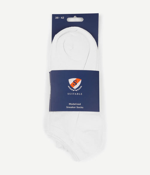 Suitable enkelsokken (3-pack) wit