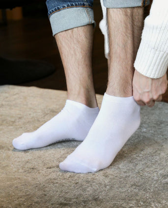 Suitable enkelsokken (3-pack) wit