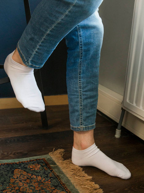 Suitable enkelsokken (3-pack) wit