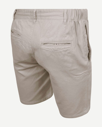 Suitable ferdi short greige | Slim-fit