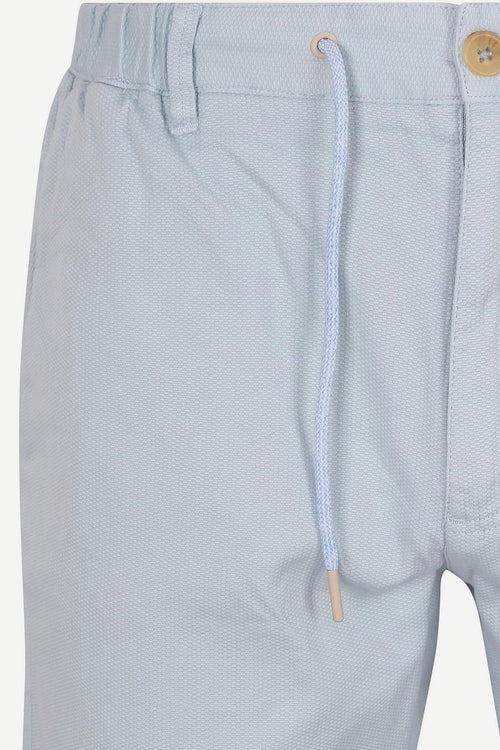 Suitable ferdi short ice blauw | Slim-fit